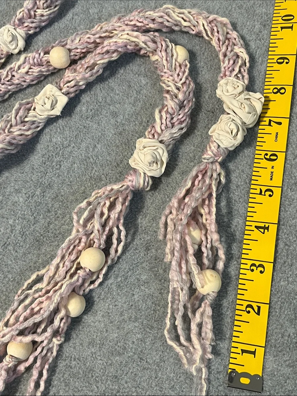 Handmade hand braided